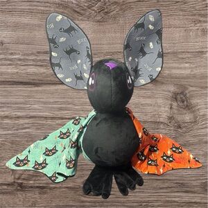 Handmade Black Bat Plush